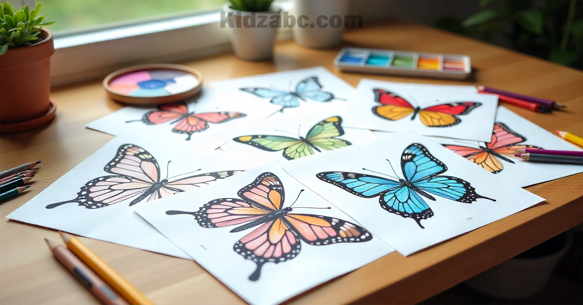 Butterfly Coloring Pages