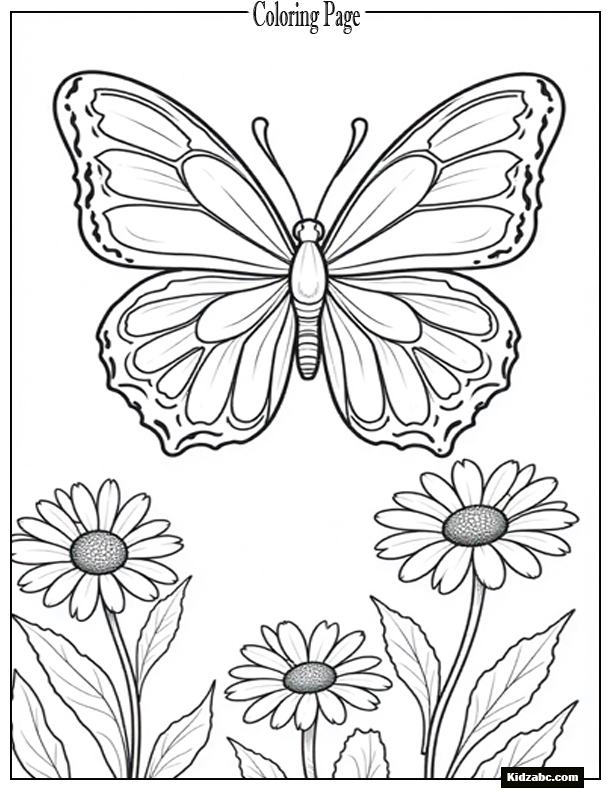 Butterfly Coloring Pages