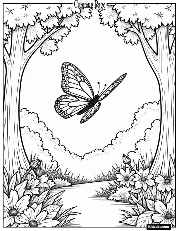 Butterfly Coloring Pages