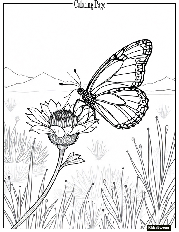 Butterfly Coloring Pages