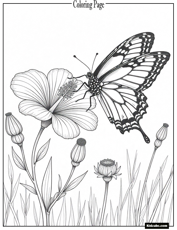 Butterfly Coloring Pages