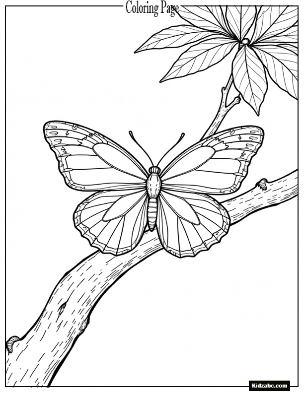 Butterfly Coloring Pages