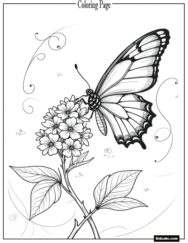 Butterfly Coloring Pages