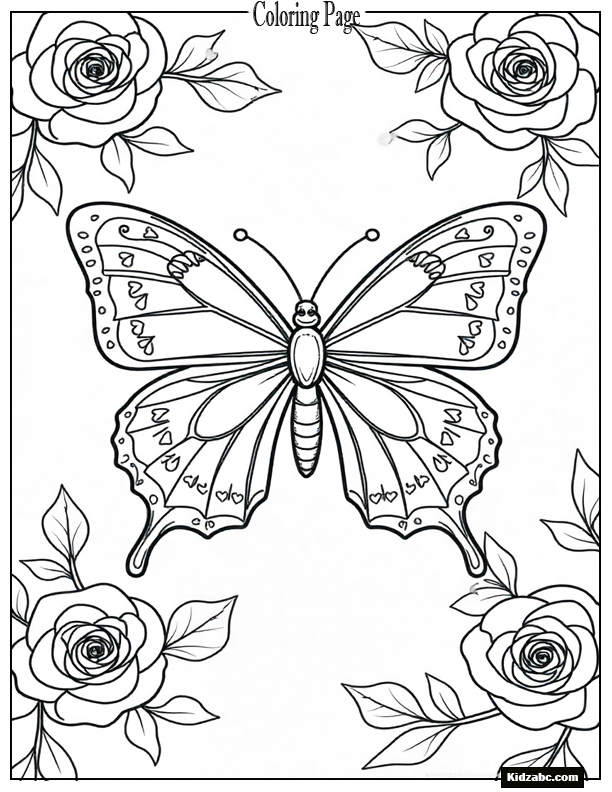 Butterfly Coloring Pages