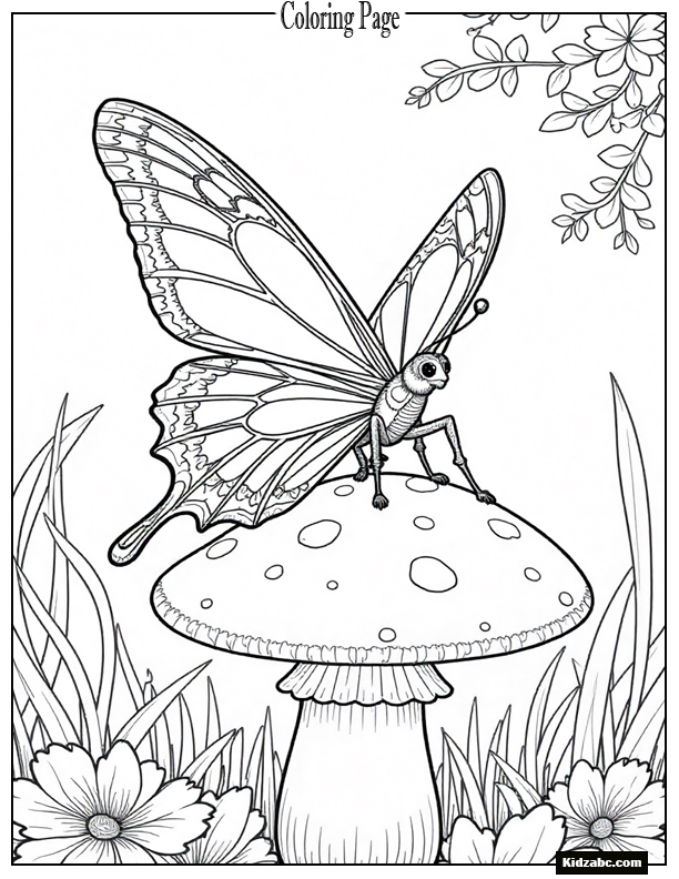 Butterfly Coloring Pages