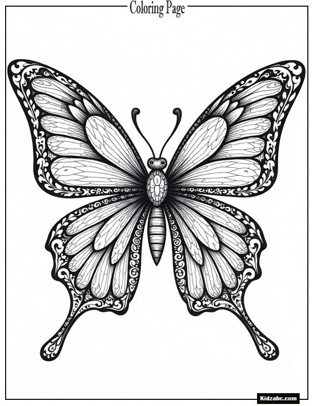 Butterfly Coloring Pages