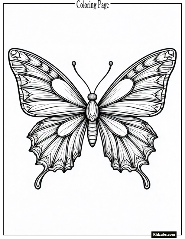 Butterfly Coloring Pages