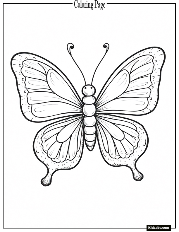 Butterfly Coloring Pages