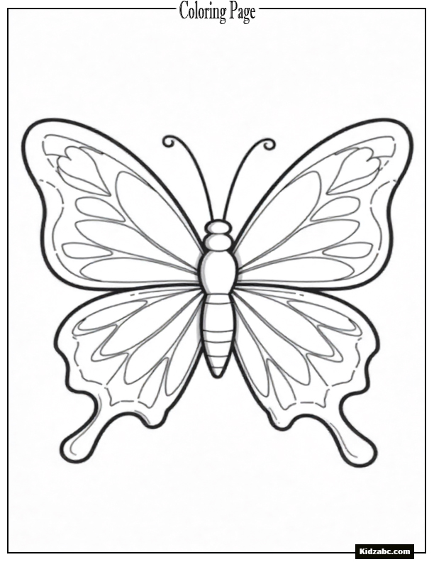 Butterfly Coloring Pages