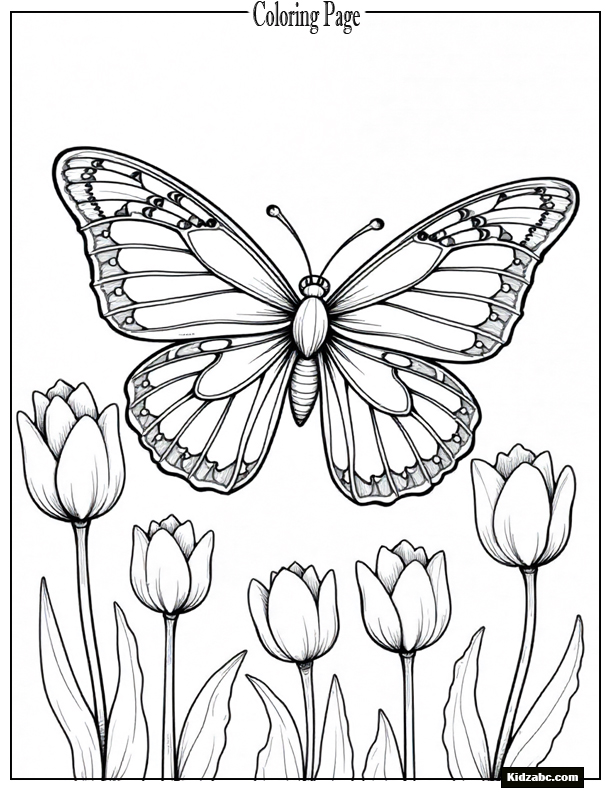Butterfly Coloring Pages