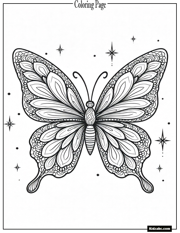 Butterfly Coloring Pages