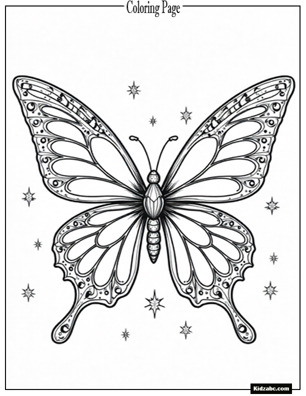 Butterfly Coloring Pages