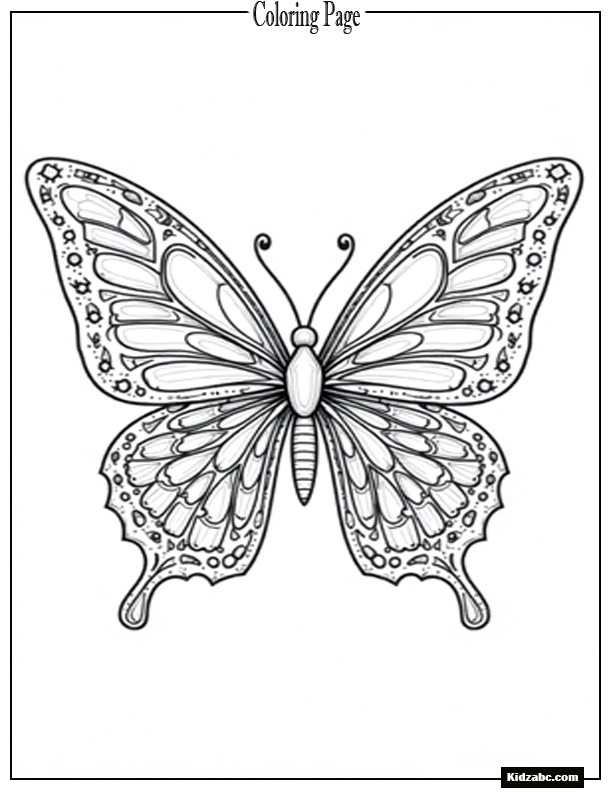 Butterfly Coloring Pages