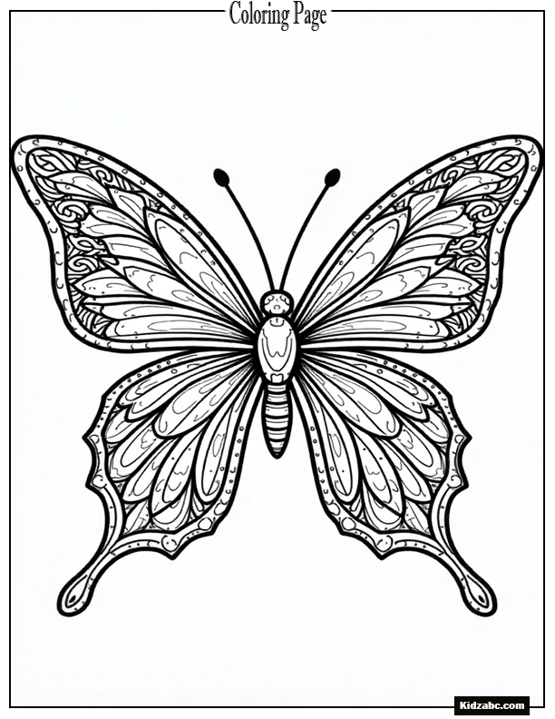 Butterfly Coloring Pages