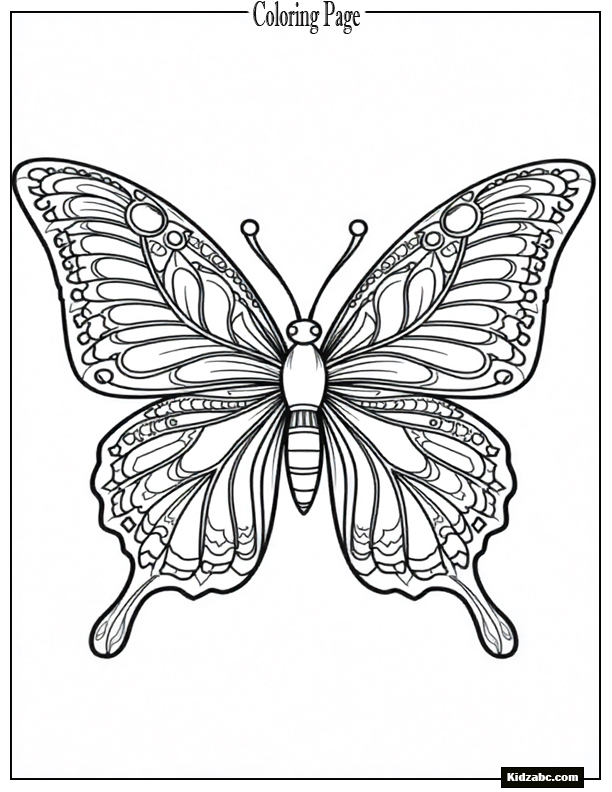 Butterfly Coloring Pages