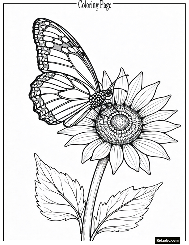 Butterfly Coloring Pages