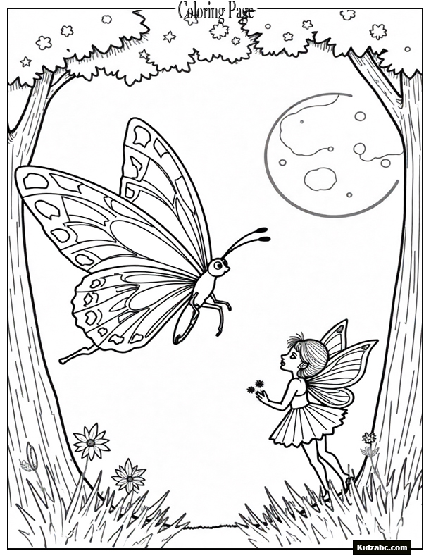 Butterfly Coloring Pages