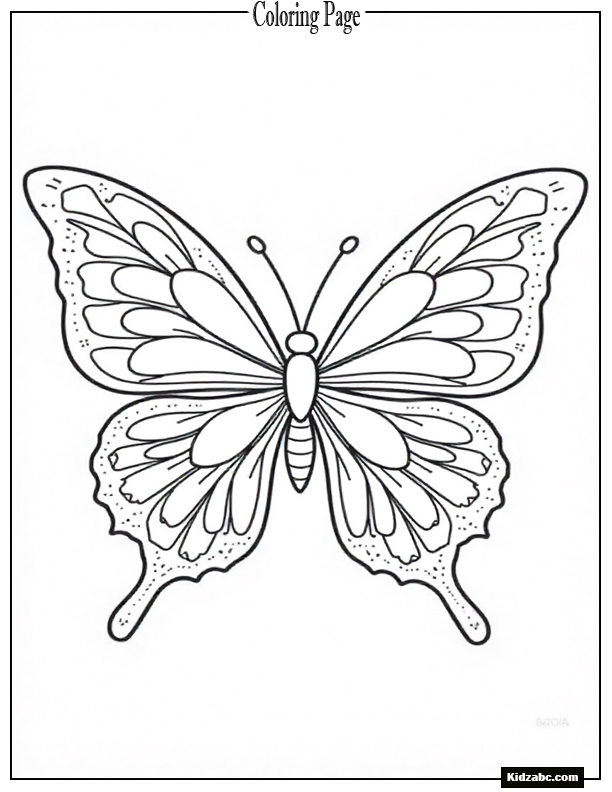 Butterfly Coloring Pages