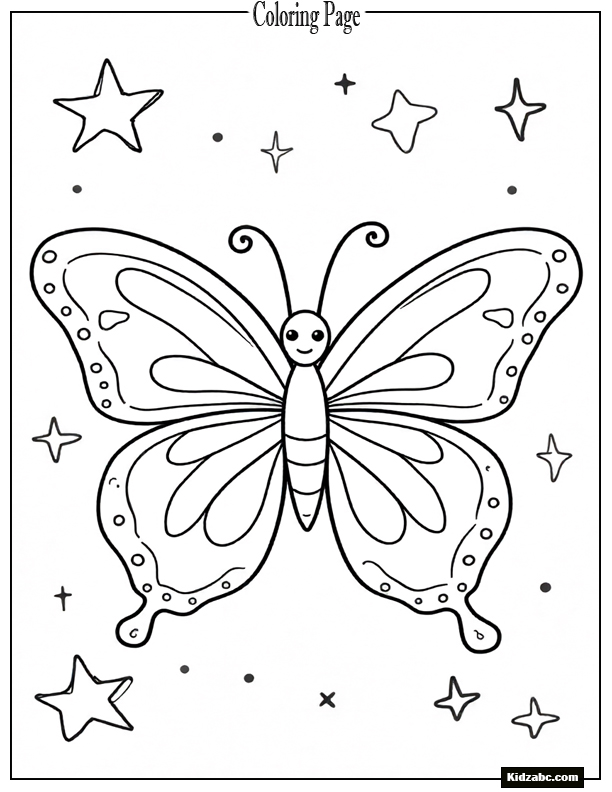 Butterfly Coloring Pages