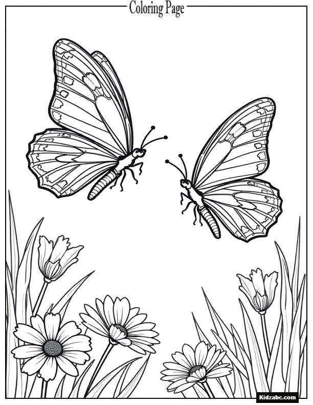 Butterfly Coloring Pages