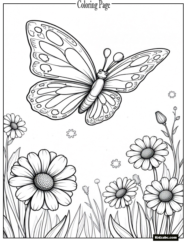 Butterfly Coloring Pages
