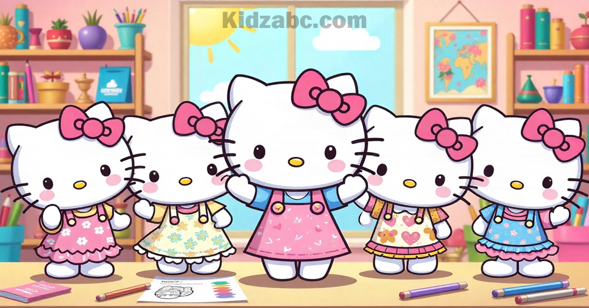 Sanrio Coloring Pages