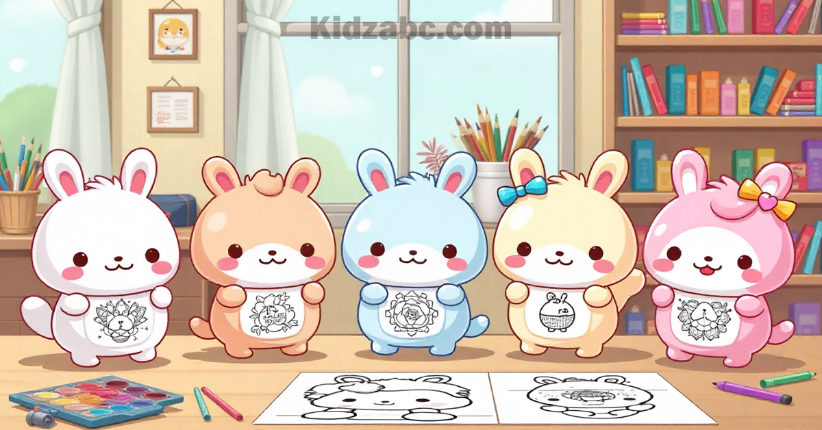 Sanrio Coloring Pages