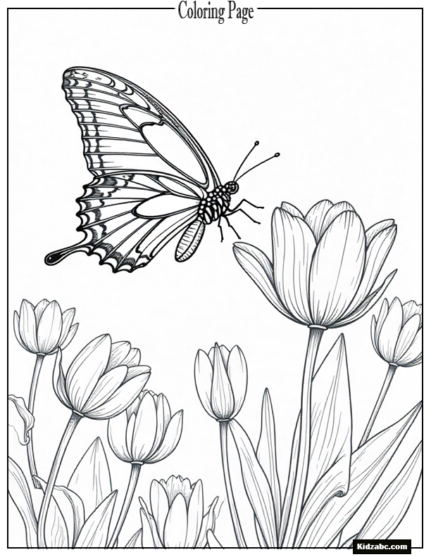 Butterfly Coloring Pages