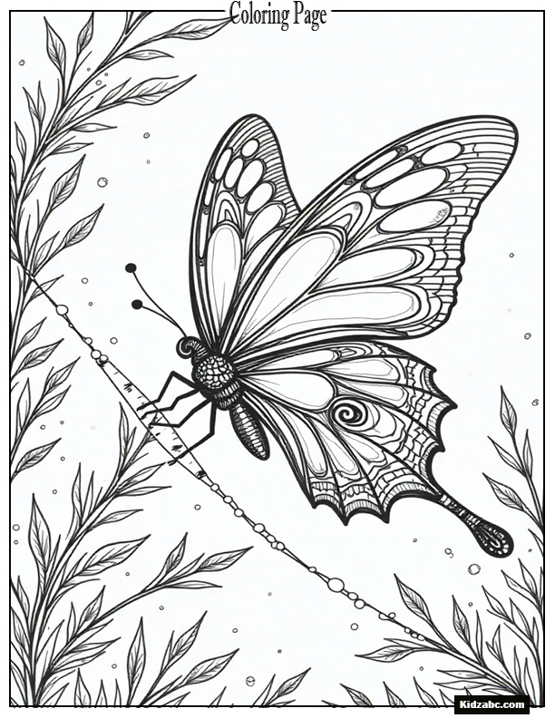Butterfly Coloring Pages
