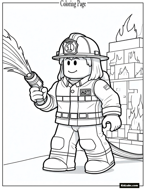 Roblox Coloring Pages
