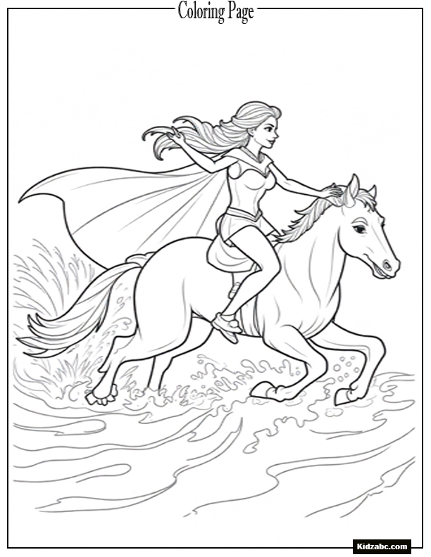 Elsa Coloring Sheet
