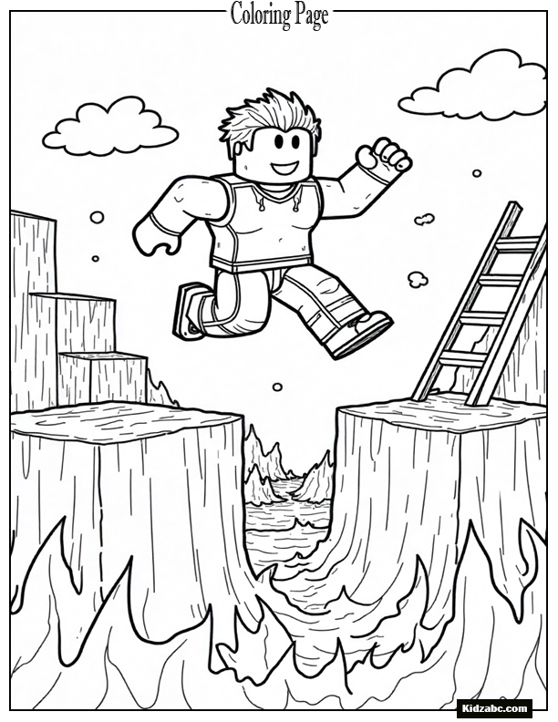 Roblox Coloring Pages
