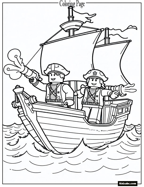 Roblox Coloring Pages
