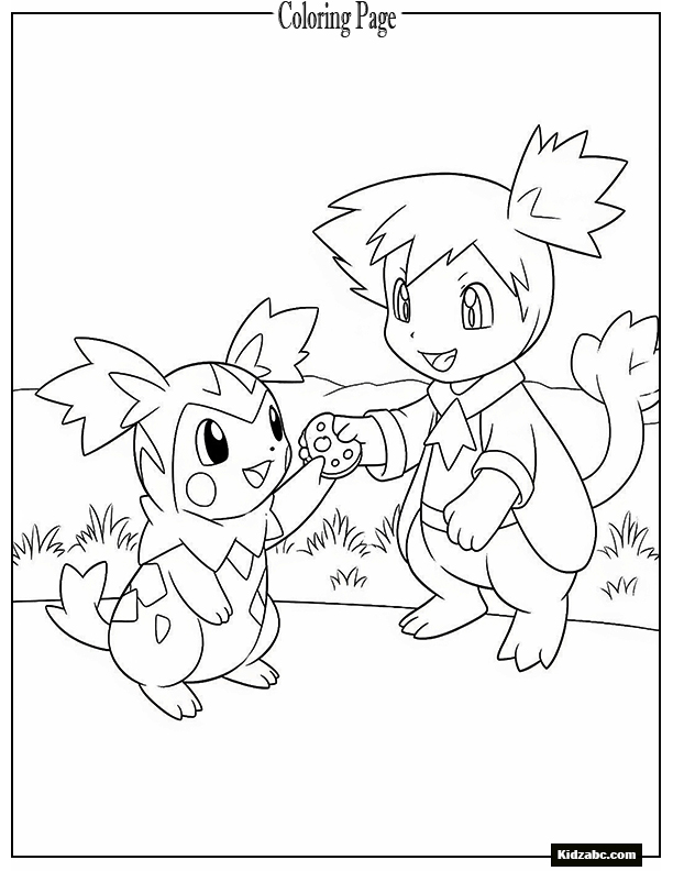Misty feeding Togepi a cookie