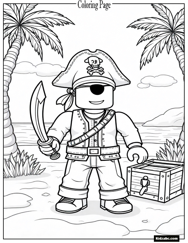 Roblox Coloring Pages