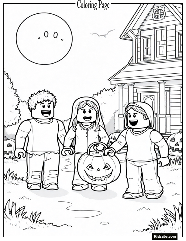 Roblox Coloring Pages