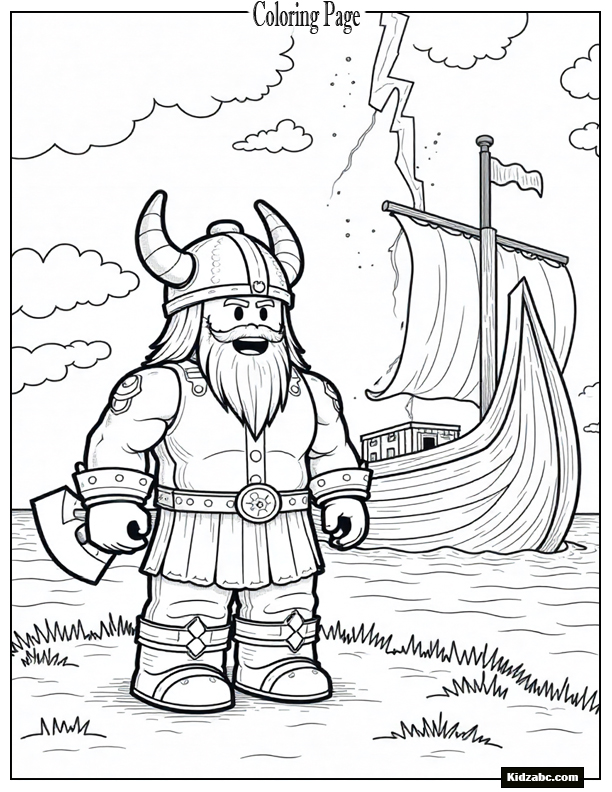 Roblox Coloring Pages