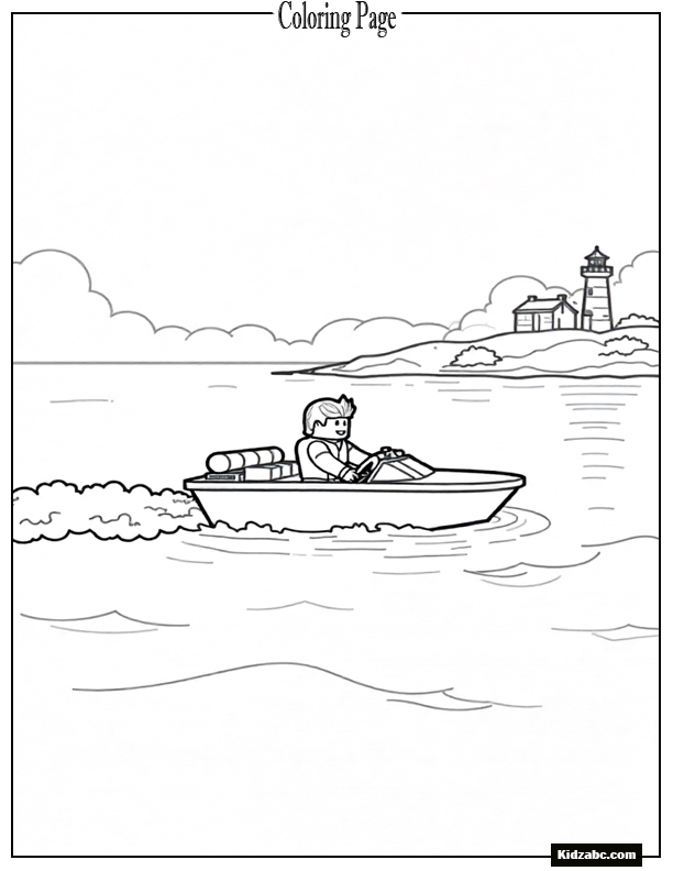 Roblox Coloring Pages