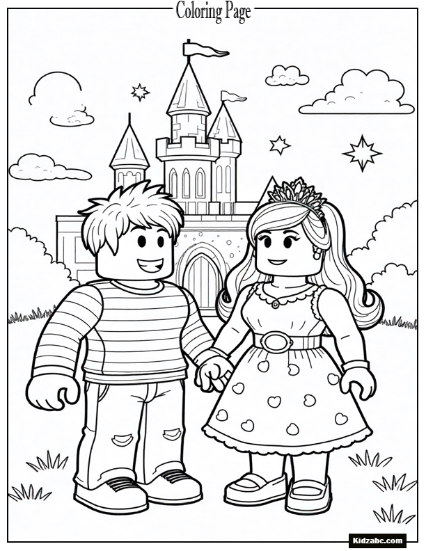 Roblox Coloring Pages