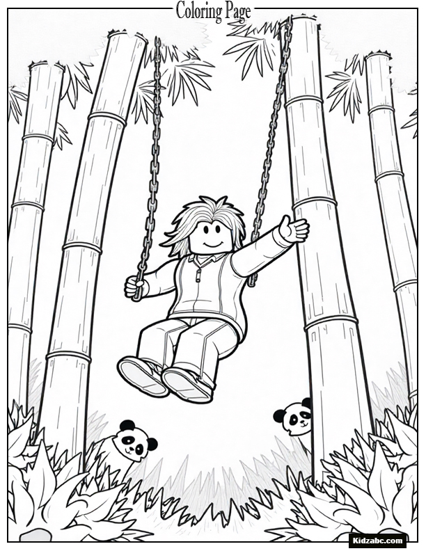 Roblox Coloring Pages