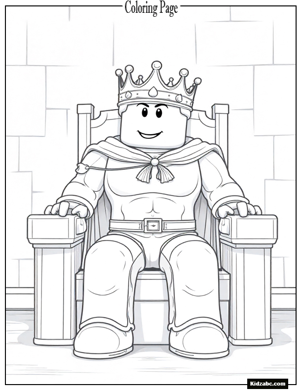 Roblox Coloring Pages