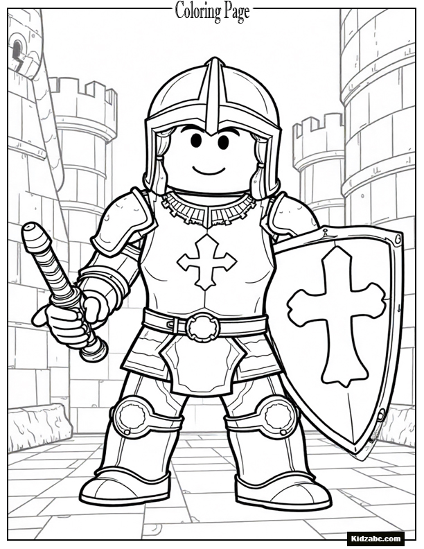 Roblox Coloring Pages