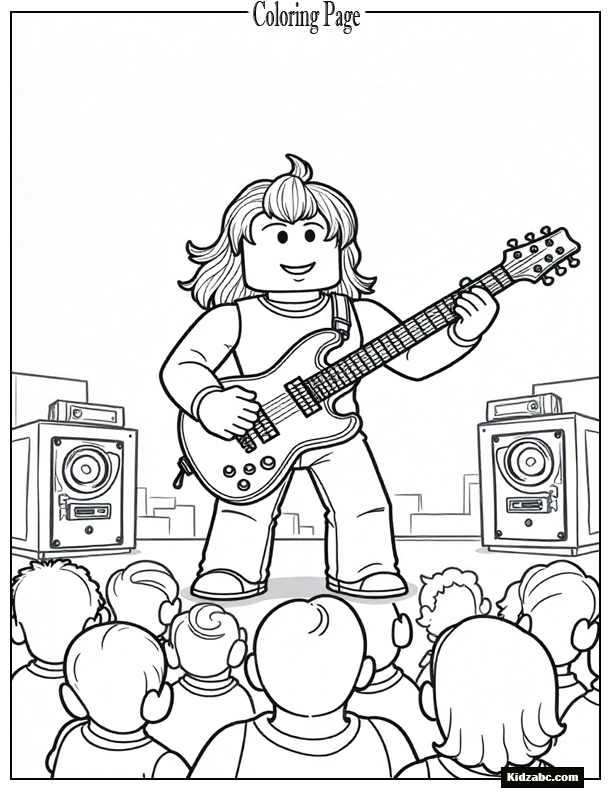 Roblox Coloring Pages