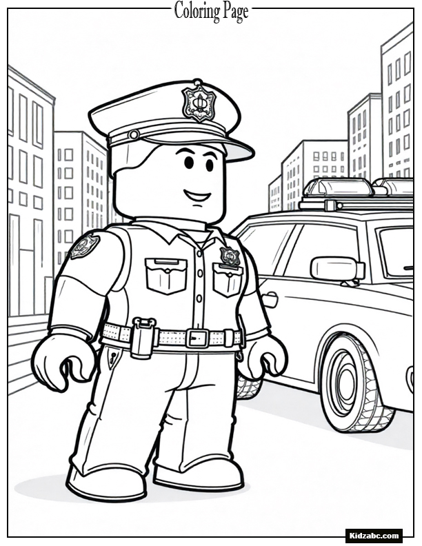 Roblox Coloring Pages