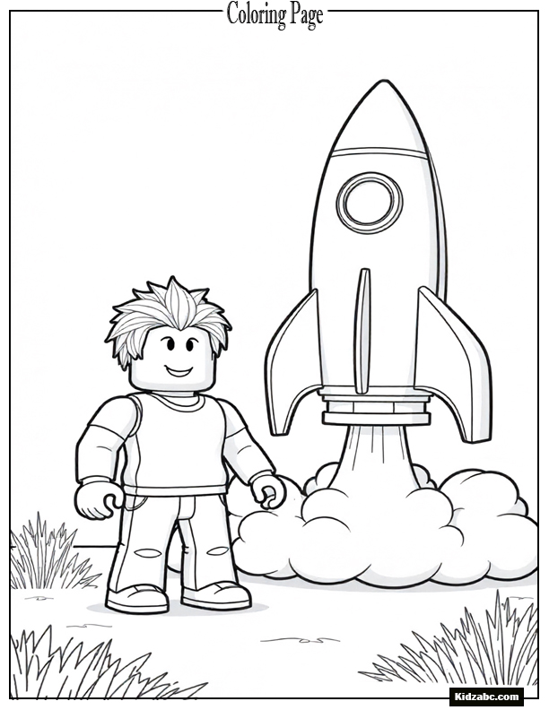 Roblox Coloring Pages