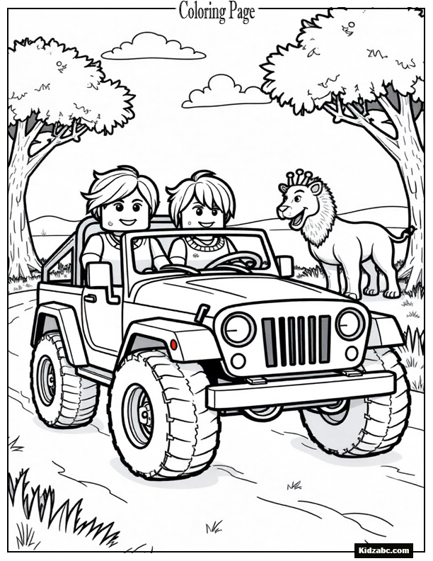 Roblox Coloring Pages