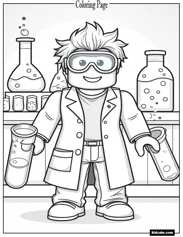 Roblox Coloring Pages