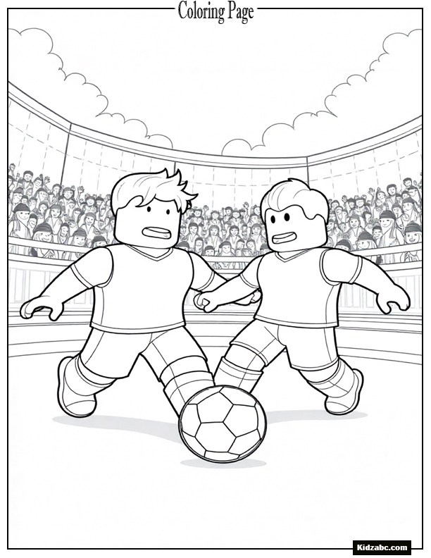 Roblox Coloring Pages