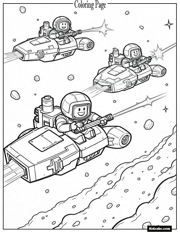 Roblox Coloring Pages
