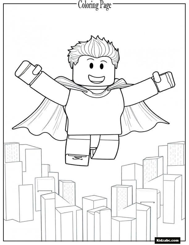Roblox Coloring Pages